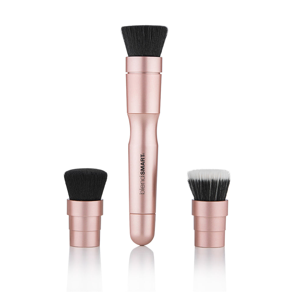 blendSMART Rose Gold Everyday Beauty Kit - 3 Brush Heads